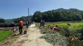 충북 보은 농업용 드론 날개에 60대 손가락 절단