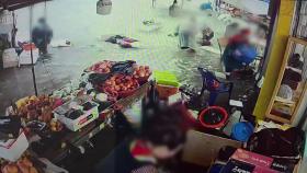 [제보영상] 광주천 범람 위기...일대 완전히 잠겨