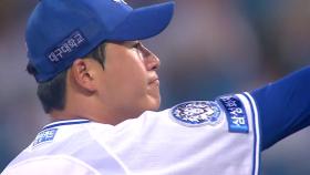 노히트노런 도전했던 이승현, 팔꿈치 피로 골절로 사실상 '시즌 아웃'