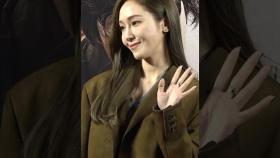 '언니가 응원 왔다~' 제시카(JESSICA), 정수정(Krystal) 파이팅! (거미집 VIP시사회) #거미집#Cobweb#정수정#정수연#jessica