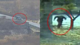 귀순 북한 병사 CCTV 보니…北추격조, 바로 뒤에서 조준사격