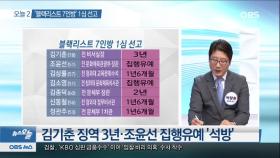 [뉴스 오늘 2] ′블랙리스트 7인방′ 1심 선고