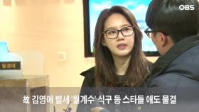 故 김영애 별세, ′월계수′ 식구 등 스타들 애도 물결