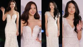 ＂깊게 파인 가슴라인＂…공서영·김다미, 레드카펫 여신들 (대종상영화제)