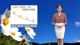 [09/22] 당분간 큰 일교차…태풍 영향 동쪽 비바람 (박아름 기상캐스터)