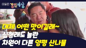 ＂대체 어떤 맛이길래＂…심형래도 놀란 차원이 다른 양평 산나물