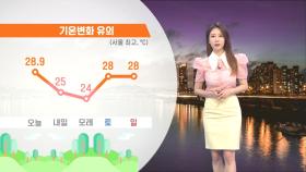 [06/16] 내일 흐리고 더위 주춤…모레 오전 전국 비 (이지현 기상캐스터)