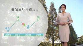 [10/25] 큰 일교차 주의…이번주 평년 수준 기온 (권하경 기상캐스터)