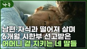 [다큐 ′가족′ 111회③] 남편·자식과 떨어져 살며 6개월 시한부 선고받은 어머니 곁 지키는 네 딸들