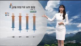 [10/03] 내일도 아침기온 낮아 쌀쌀…큰 일교차 주의 (문지영 기상캐스터)