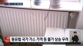 우크라이나 통한 러시아산 가스 유럽 공급 중단