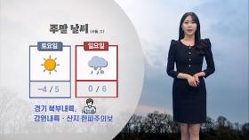 [01/03] 내일도 아침 추위 계속…모레 중북부 중심 많은 눈 (문지영 기상캐스터)