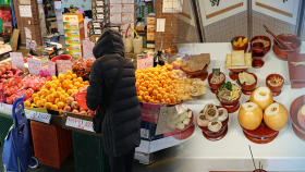 설 차례상 전통시장 22만 원·대형마트 25만 원