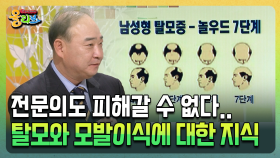 전문의도 피해갈 수 없다.. 탈모와 모발이식에 대한 지식 [건강버라이어티 올리브]