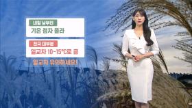 [11/28] 내일 낮부터 기온 차츰 올라…큰 일교차 유의 (전하린 기상캐스터)