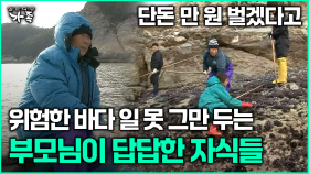 [다큐 ‘가족’ 368회 3부] 단돈 만 원 벌겠다고 위험한 바다 일 못 그만 두는 부모님이 답답한 자식들