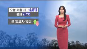 [12/18] 내일 아침 영하권, 일교차 유의…주말 전국 비 (문지영 기상캐스터)