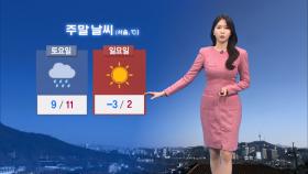 [12/19] 내일 전국 비, 초봄처럼 온화…일요일 기온 ′뚝′ (문지영 기상캐스터)