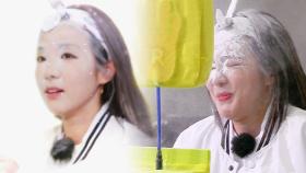 산다라 박, 밀가루 폭탄에도 돋보이는 외모 ‘강제 미백’