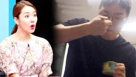 소이현, 生 햄 퍼먹는 신영수 모습에 당황 ‘문화충격’