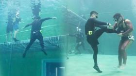 김병만·양세형, 수중 콩트 작렬 ‘마무리는 몸 개그’