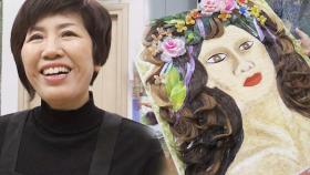 머리카락 공예가의 놀라운 작품 ‘장미와 연인’