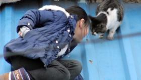 초등생 해나-고양이, 세상 둘도 없는 ‘우정’
