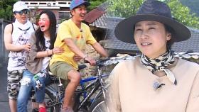 김선경, 김부용과 커플 자전거 타며 ‘설렘 폭발’