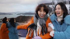 조하나·강경헌, 유달산 케이블카 타며 아름다운 목포 여행