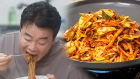 백종원, ‘느타리 두루치기×비빔당면’에 자화자찬↗