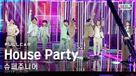 [안방1열 직캠4K] 슈퍼주니어 'House Party' 풀캠 (SUPER JUNIOR Full Cam)│@SBS Inkigayo_2021.03.21.