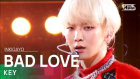 KEY(키) - BAD LOVE @인기가요 inkigayo 20211003