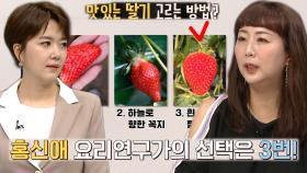 요리연구가가 추천하는 맛있는 딸기 육안으로 고르는 방법!