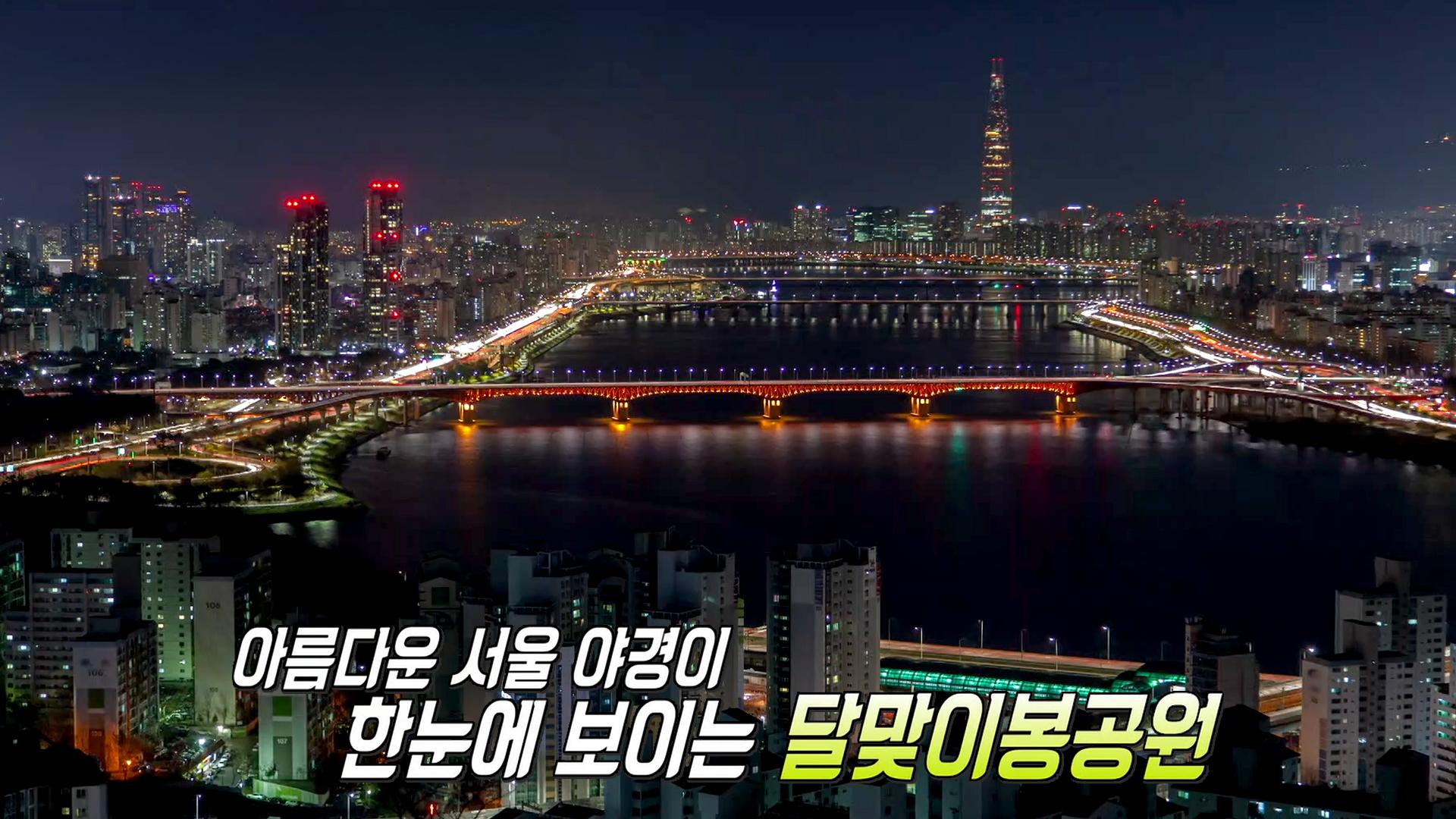 서울에서 즐기는 뷰캉스! 도시의 야경 담은 ‘달맞이봉공원’ | ZUM TV
