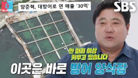 ‘연 매출 30억’ 양준혁, 3,000평 규모의 초대형 방어 양식장 대공개★