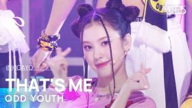 ODD YOUTH (오드유스) - THAT'S ME @인기가요 inkigayo 20241103