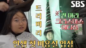 긴 머리 크리스마스 에디션 ‘트리 머리’ 대공개↗
