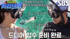 [선공개] “파도가 집어삼킬 수도...” 이준, ‘베테랑 다이버’ 김옥빈과 함께 카리브해 입수↗