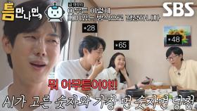최지우×유재석×유연석, AI 추천 게임으로 정하는 밥값 내기★