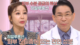 피부 탄력의 핵심 ‘히알루론산’의 역할