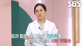 암 환자 사망 부르는 면역력 저하※