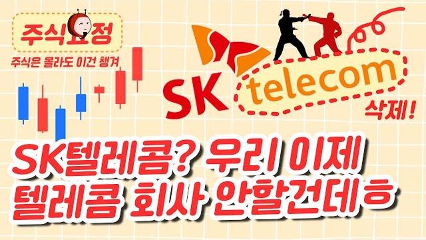 SK텔레콤? 이제 텔레콤 회사 아닌데ㅎ SKT가 사명까지 바꿔 도전하는 신사업 5가지 | 주식은 몰라도 이건 챙겨! 주식으로 배우는 경제스토리... 