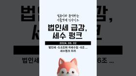 서울경제 인사이드 - 법인세 급감, 세수 펑크