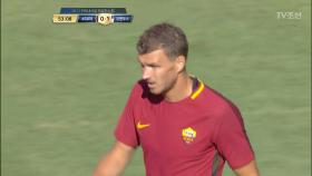 에딘 제코, 득점왕의 진가를 보여주는 발리슈팅!