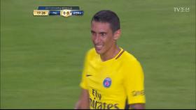 역습상황, 아쉽게 골문 옆으로 빗나가는 디마리아의 슈팅!