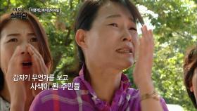 나무를 지키기 위해 농약을 마신 이장!