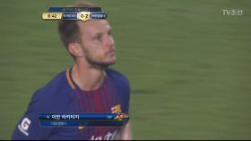 이적설에도 흔들리지 않는 네이마르의 킬패스, 라키티치의 간결한 마무리!