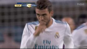 리드를 더 내주지 않으려는 레알, 코바치치의 만회골!