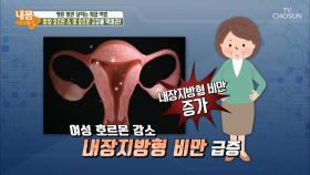 여성 호르몬 감소... 내장지방형 비만까지?!