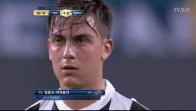 날카로운 프리킥으로 PSG의 골문을 노리는 